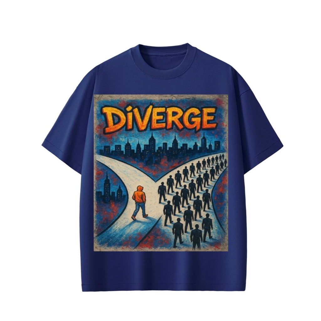 Graphic design tops.